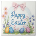 Recherche de pâques carreaux Aquarelle