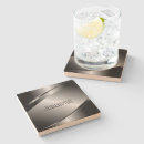 Search for steel metal coasters Metallic