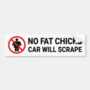 Search for fat bumper stickers Chicks