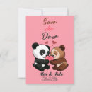 Search for penguin save the dates Heart