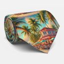Search for palm tree beach ties Watercolor
