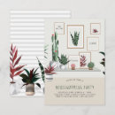 Search for cactus housewarming invitations Modern