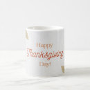 Search for happy thanksgiving day mugs Autumn