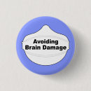 Recherche de le cerveau badges Épinglette
