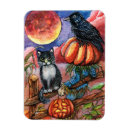 Search for halloween pumpkin magnets Moon