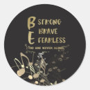 Search for black music stickers Black and gold