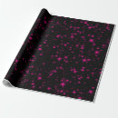 Search for hot pink and black wrapping paper Birthday