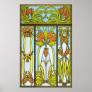 Search for deco stained glass art Floral