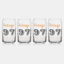 Search for 50th birthday beer glasses Retro