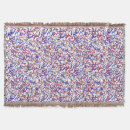 Search for red white and blue blankets July 4th