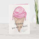 Search for ice cream valentines day cards Pink