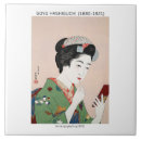 Search for antique portrait tiles Woodblock