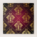 Recherche de papier peint vintage puzzles Illustration