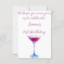 Search for 21st cocktail party invitations Simple