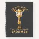 Recherche de girafe drôle carnets Amusant