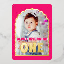 Recherche de floral 1st birthday invitations Fête d'anniversaire