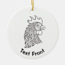 Search for rooster ornaments Cockerel