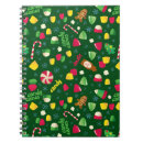 Search for elf notebooks Christmas pattern