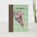 Search for giraffe get well cards Animals