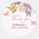 Search for garden baby shower stickers A little butterfly