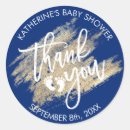 Search for brush strokes stickers Blue