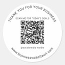 Search for professional business stickers Typography