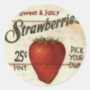 Search for juicy strawberry stickers Food