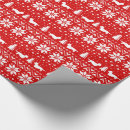 Search for terrier wrapping paper Red