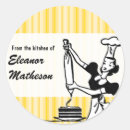 Search for retro housewife stickers Baking