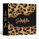 Search for leopard print binders Cute