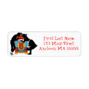 Search for 1950 return address labels Cat