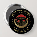 Recherche de champignon badges Psychédélique