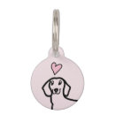 Search for dachshund dog tags Drawing