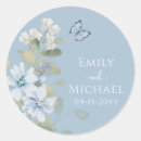 Search for romantic wedding stickers Thank you