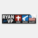 Search for paul ryan for president bumper stickers 2012
