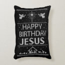 Search for christian christmas pillows Religious