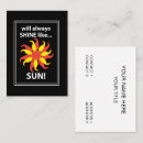 Search for sun business cards Tarot