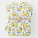 Search for yellow floral wrapping paper Blossom