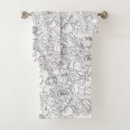 Search for vintage floral bath towels Flower