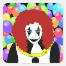 Search for horror clown stickers Carnival