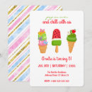 Recherche de glace kawaii invitations Été