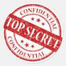 Recherche de timbre rouge autocollants Secret