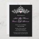 Search for chandelier wedding invitations Silver