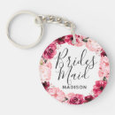 Search for spring wedding keychains Bridesmaid