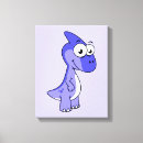 Search for cute dinosaur canvas prints Bizarre