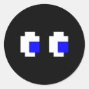 Search for 8 bit video game stickers Hipster