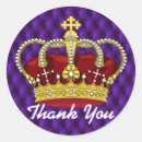 Recherche de crown baby shower stickers Royal