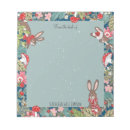 Search for bunny rabbit notepads Watercolor