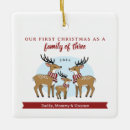Search for family of three ornaments Keepsake