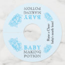 Recherche de baby shower marque verres Bleu